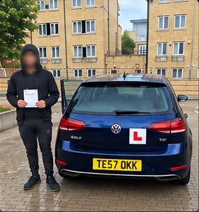PassReady pupil after passing at Sidcup